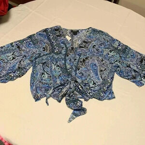 Just Polly Women’s Top/Shirt, Size S.
